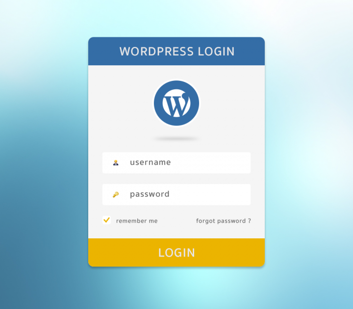 Tuỳ biến form đăng nhập WordPress